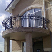 Кованый балкон