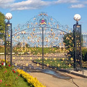 Кованые ворота