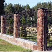 Кованый забор